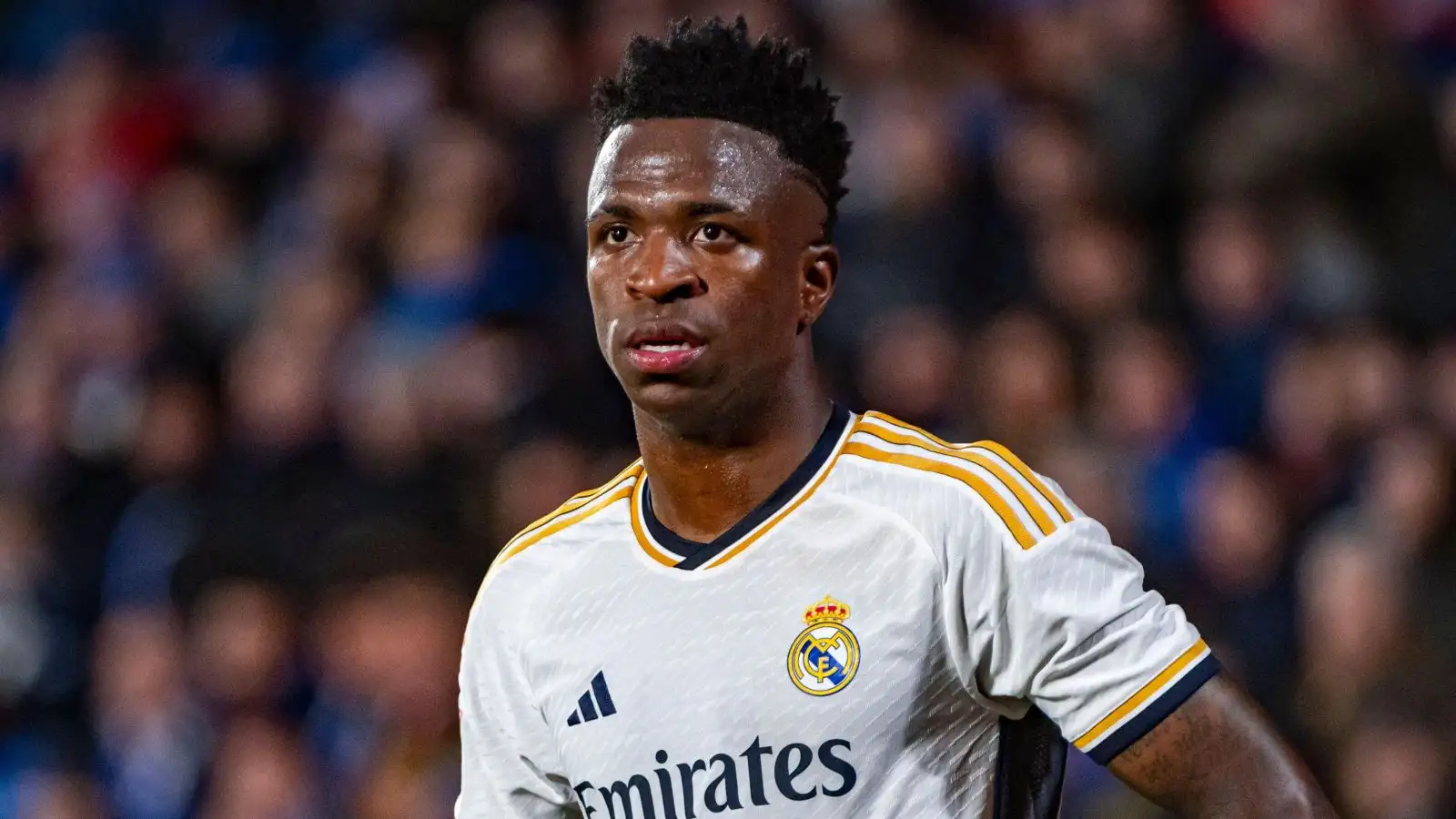 Vini Jr. vem lutando contra o racismo na Espanha. Foto: Reprodução/Real Madrid