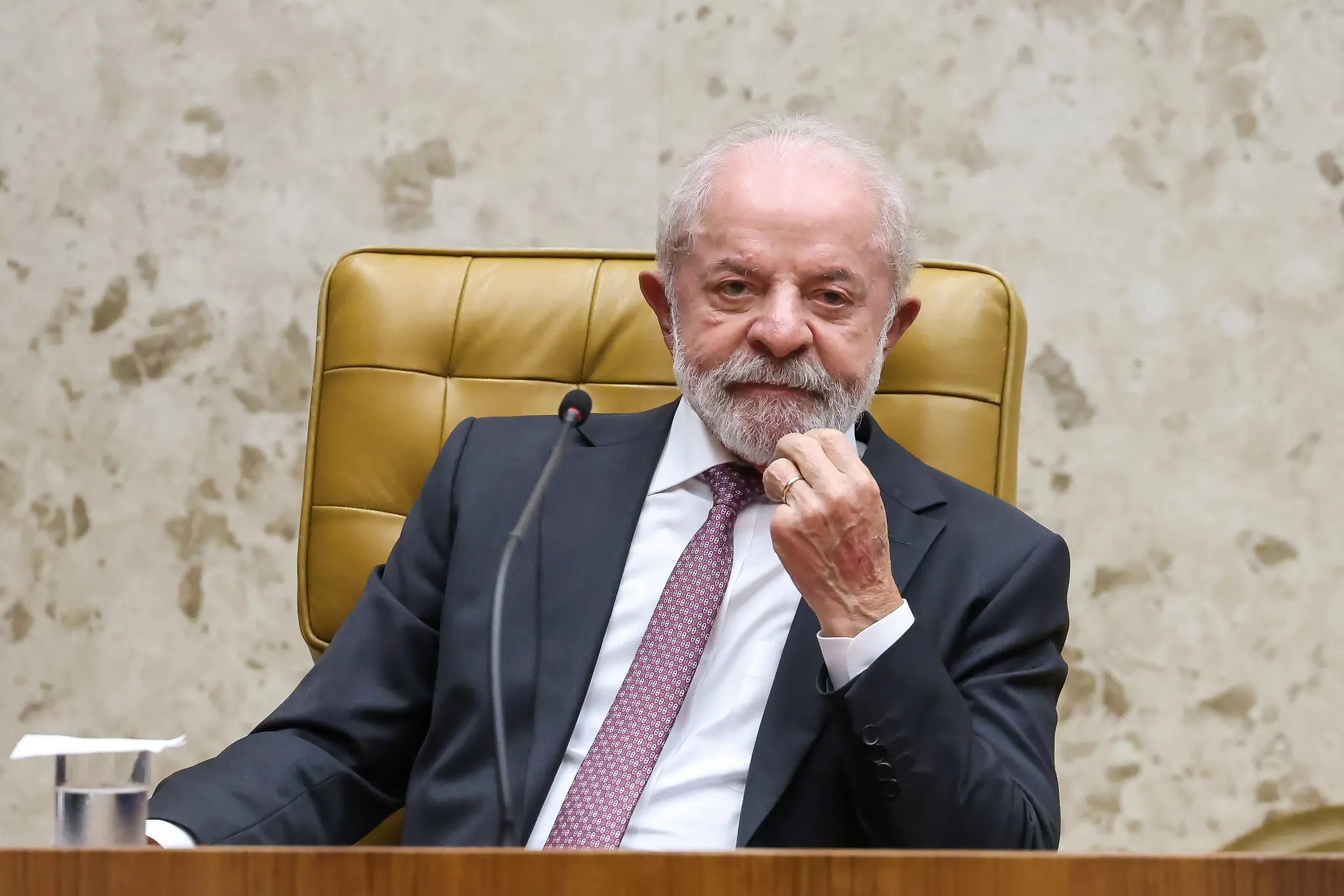 Lula já demonstrou insatisfação antes dos EUA oficializarem decisão (Foto: Gustavo Moreno / STF)