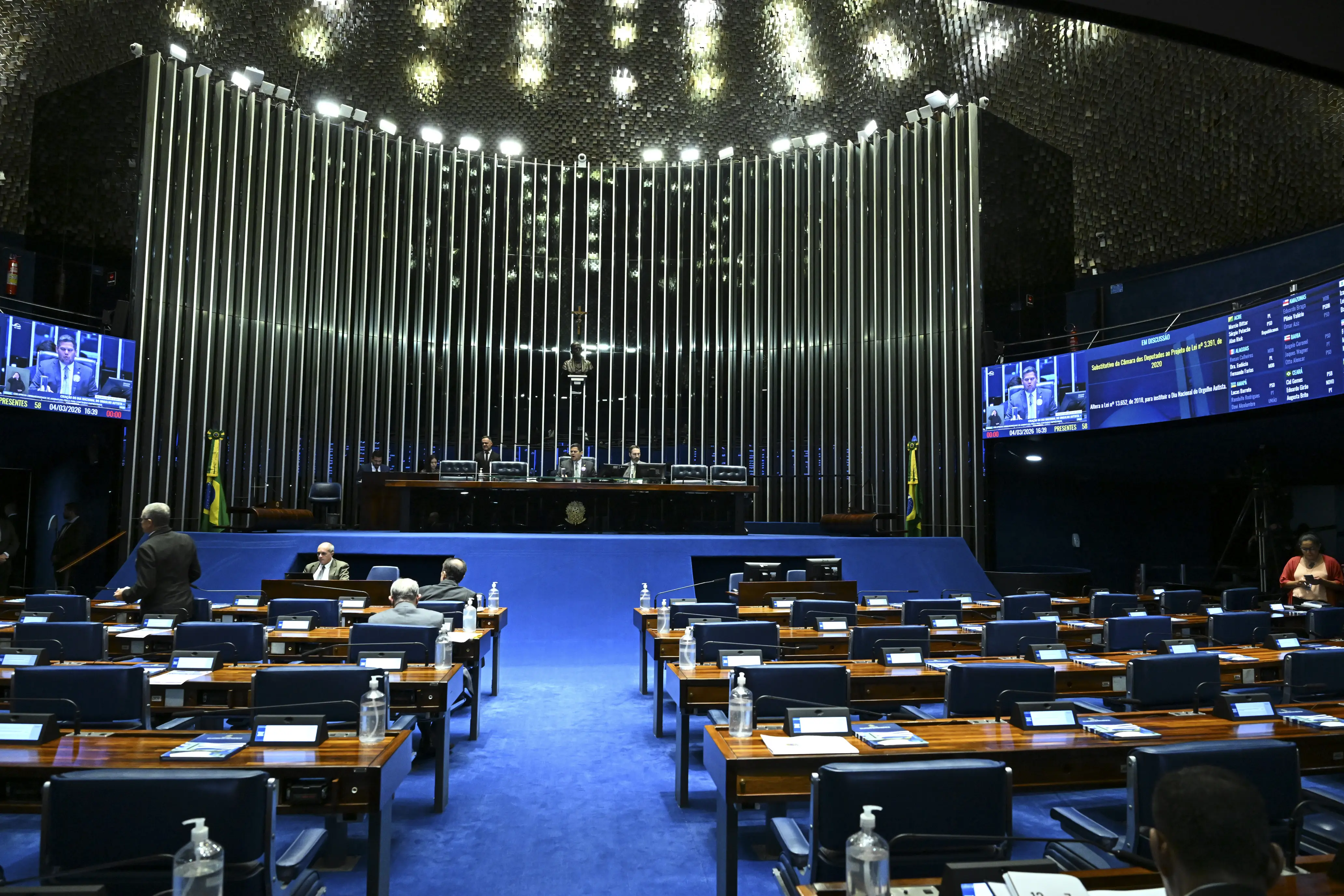 Senado Federal (Foto: Jefferson Rudy / Agência Senado)