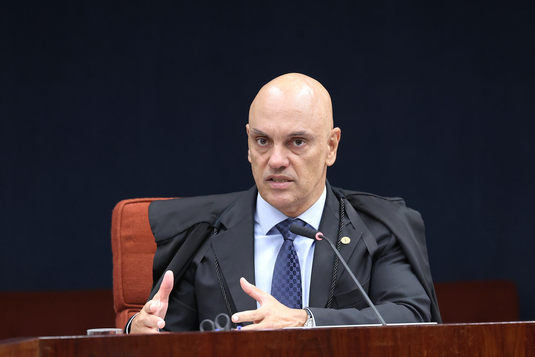 Moraes pede posicionamento da PGR (Foto: Luiz Silveira / STF)
