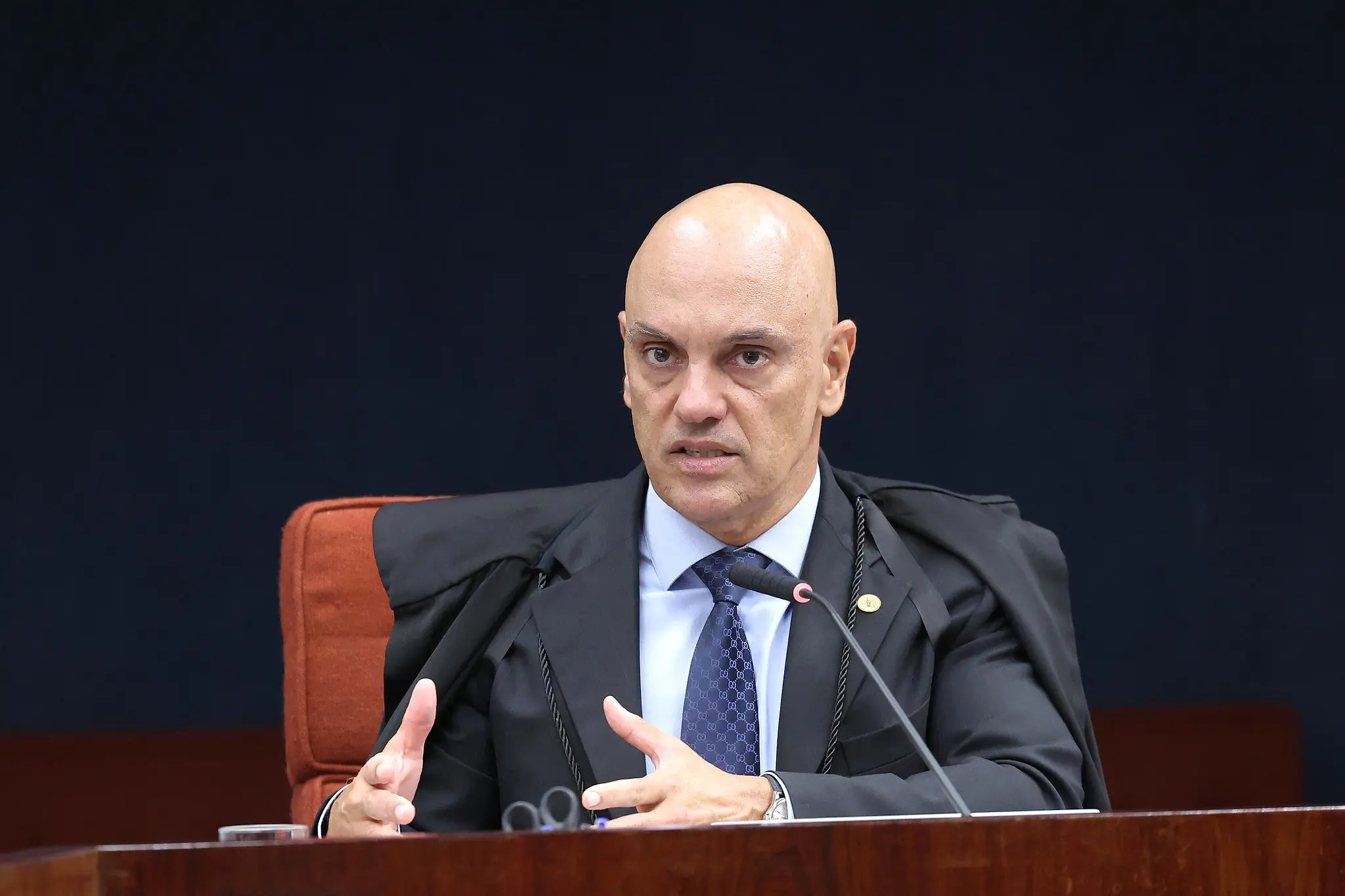 Moraes pede posicionamento da PGR (Foto: Luiz Silveira / STF)