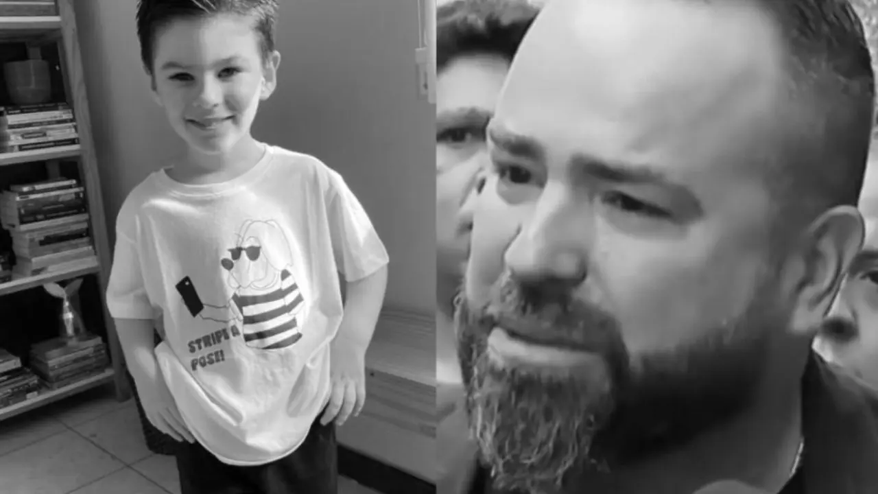 Leniel e seu filho Henry Borel (Reprodução/Redes Sociais)