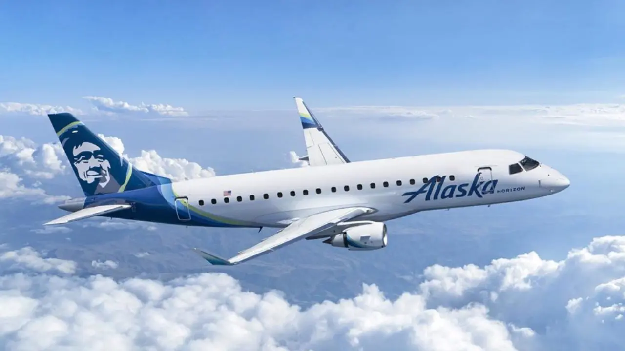 Avião Alaska Airlines (Foto: Reprodução)