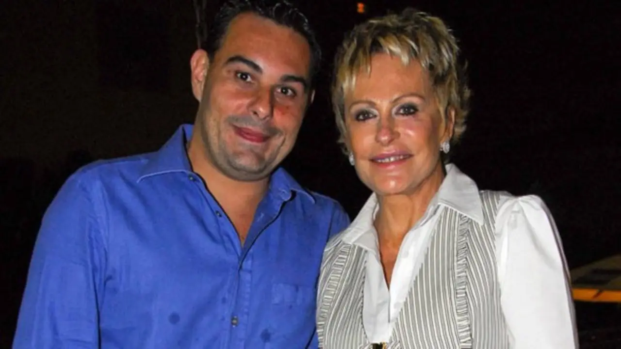 Marcelo Frisoni e Ana Maria Braga (Foto: Reprodução)