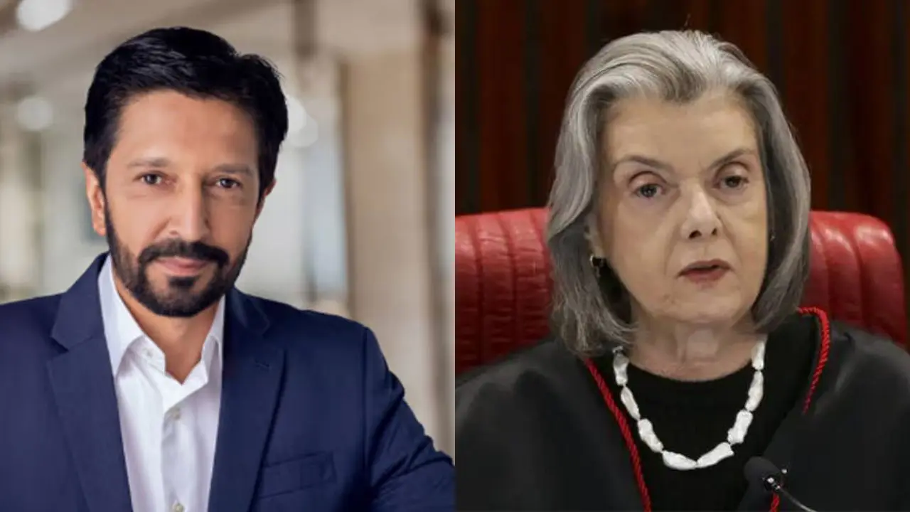 Ricardo Nunes e Carmen Lúcia (Foto: Divulgação/ Marcelo Camargo/Agência Brasil)