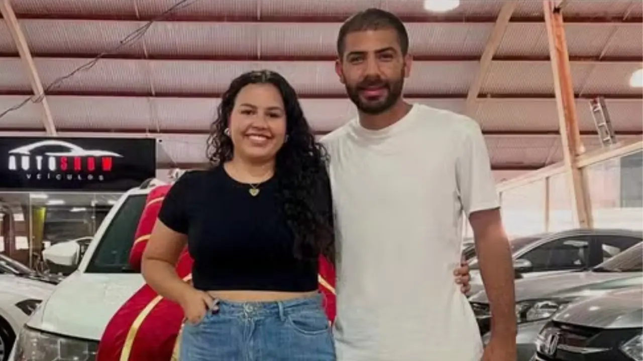 Daniele e o marido (Reprodução/Redes Sociais)