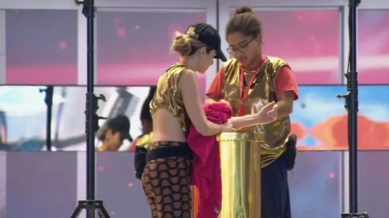 Ana Paula e Milena (Foto: Reprodução/TV Globo)