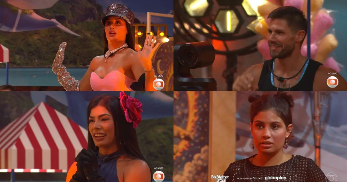 Confira o momento em que Breno volta do 'Paredão Falso' e surpreende brothers no BBB 26. Reprodução: TV GLOBO/GSHOW