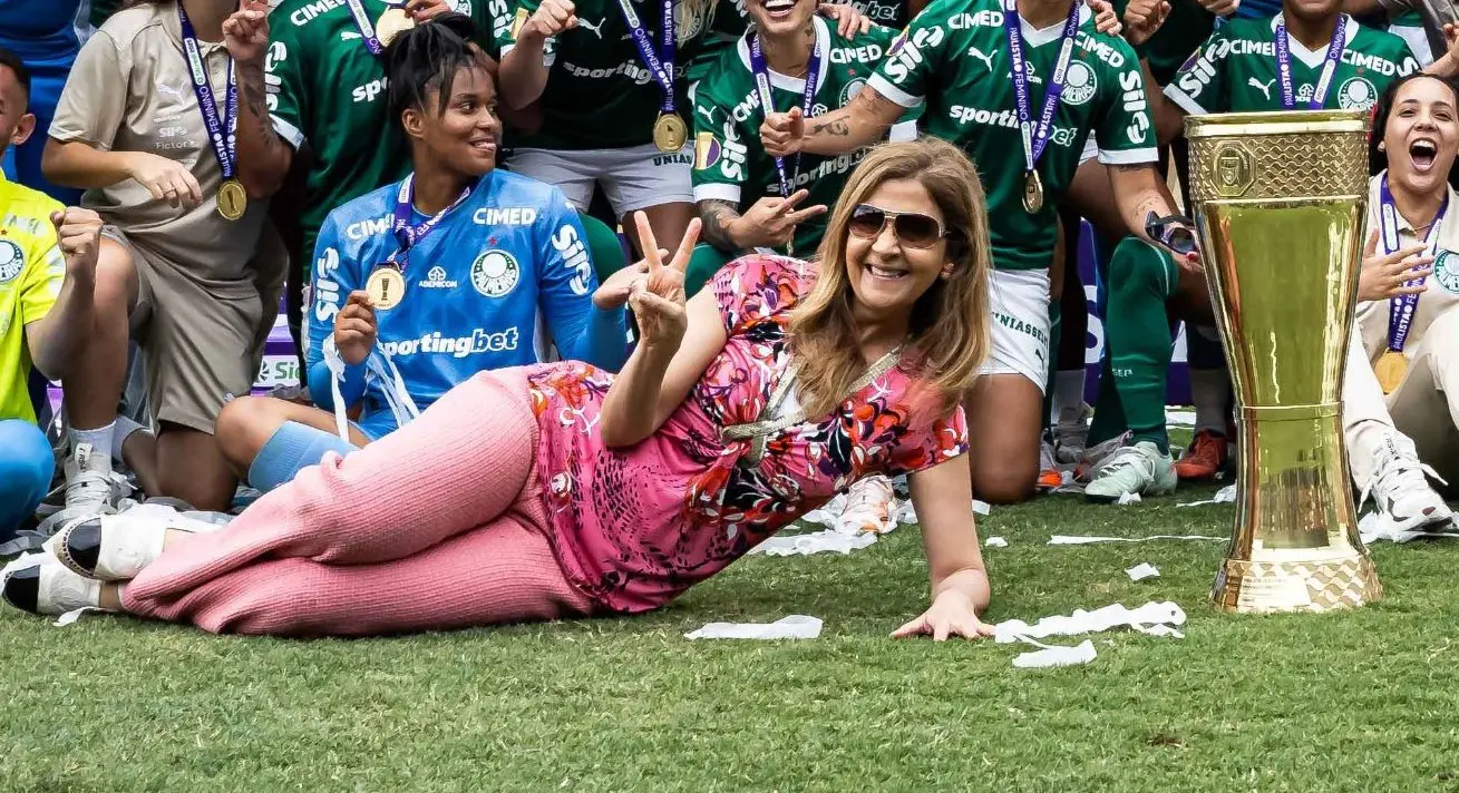 STF toma decisão sobre depoimento de Leila Pereira, presidente do Palmeiras