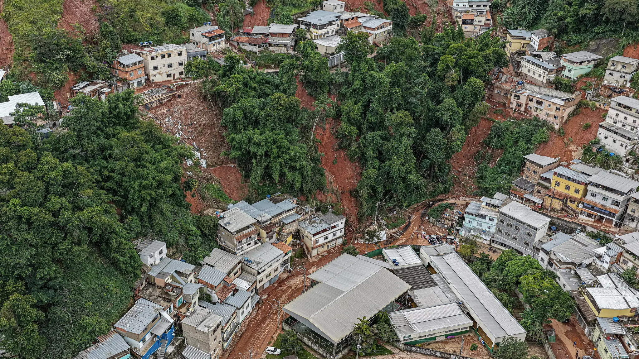 Corpo de criança é localizado e buscas terminam com 65 mortes em Juiz de Fora (Foto: Ricardo Stuckert / PR)
