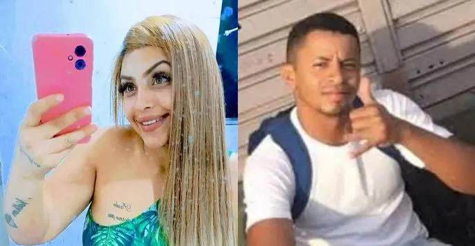 Veja como ficou a arma do crime utilizada por mulher para decapitar o companheiro (Foto: Redes Sociais)