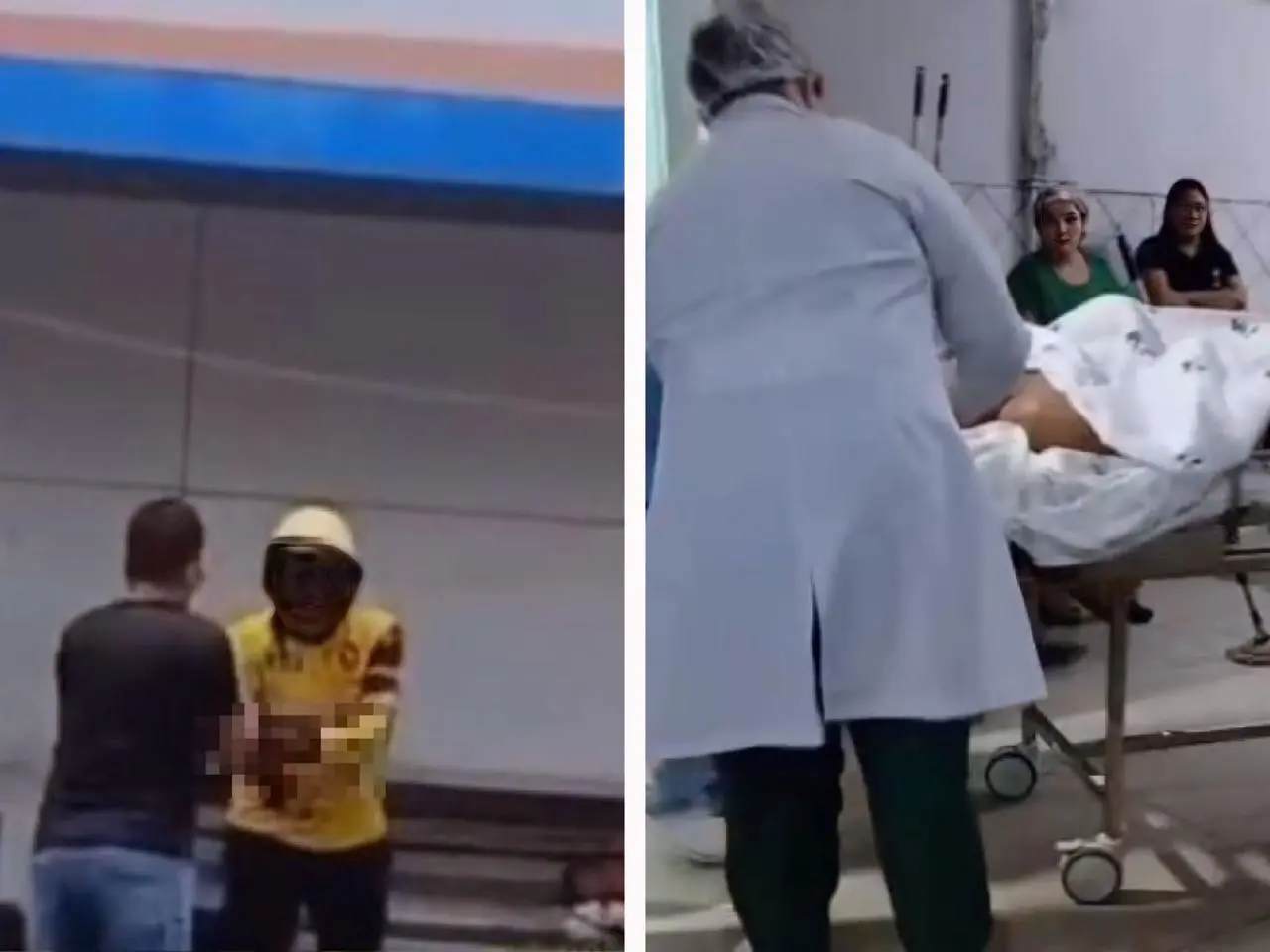 Mototaxista tem mão amputada após golpe de facão durante briga || Reprodução: Redes Sociais 