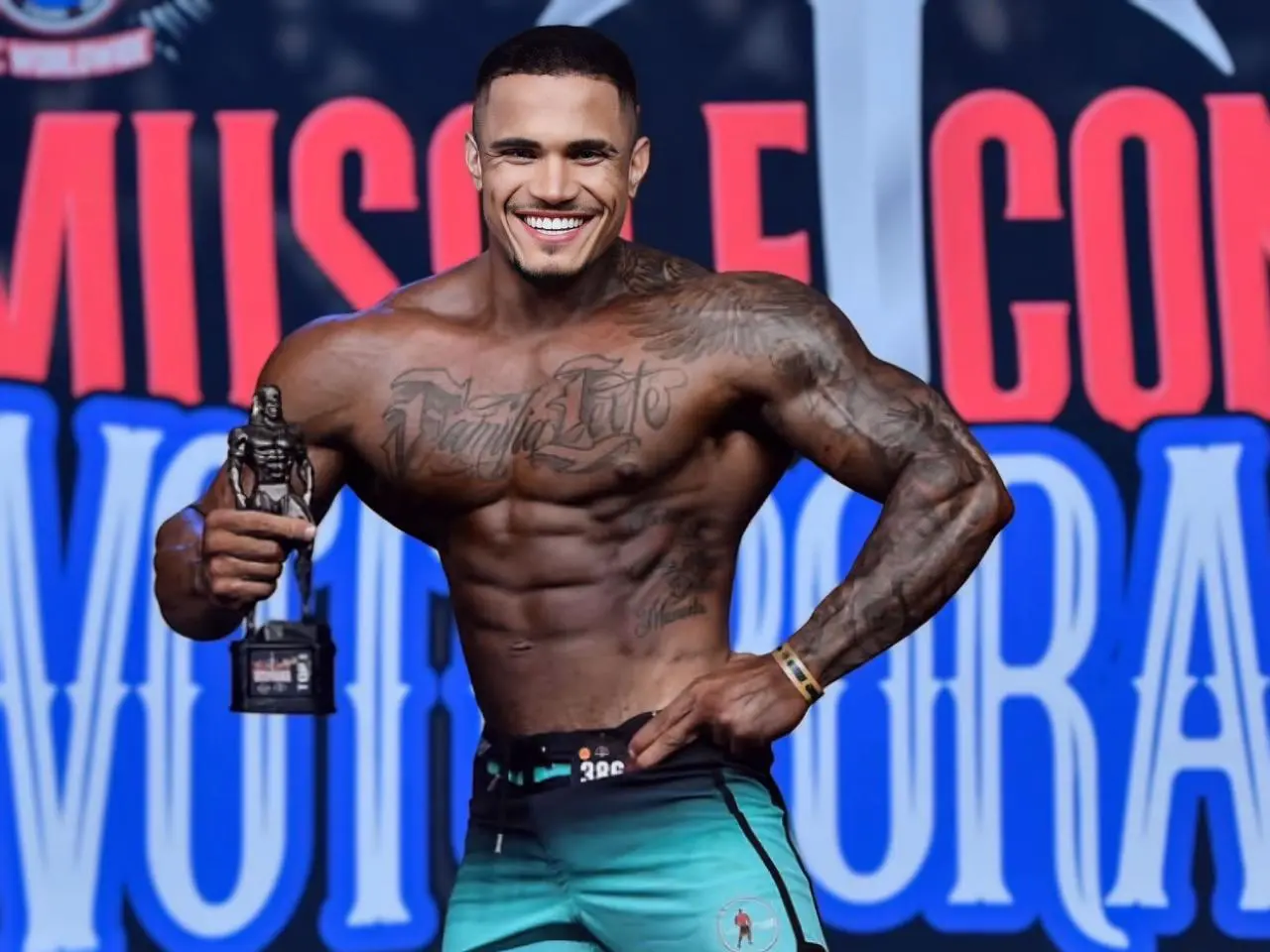 O fisiculturista Anderson Leite de Miranda || Imagem/Reprodução: Redes Sociais 
