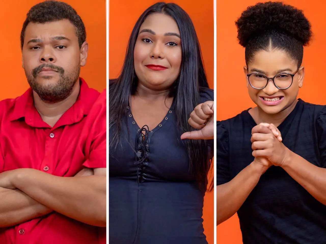 Babu, Chaiany e Milena disputam o oitavo paredão || Reprodução: Gshow/Divulgação 