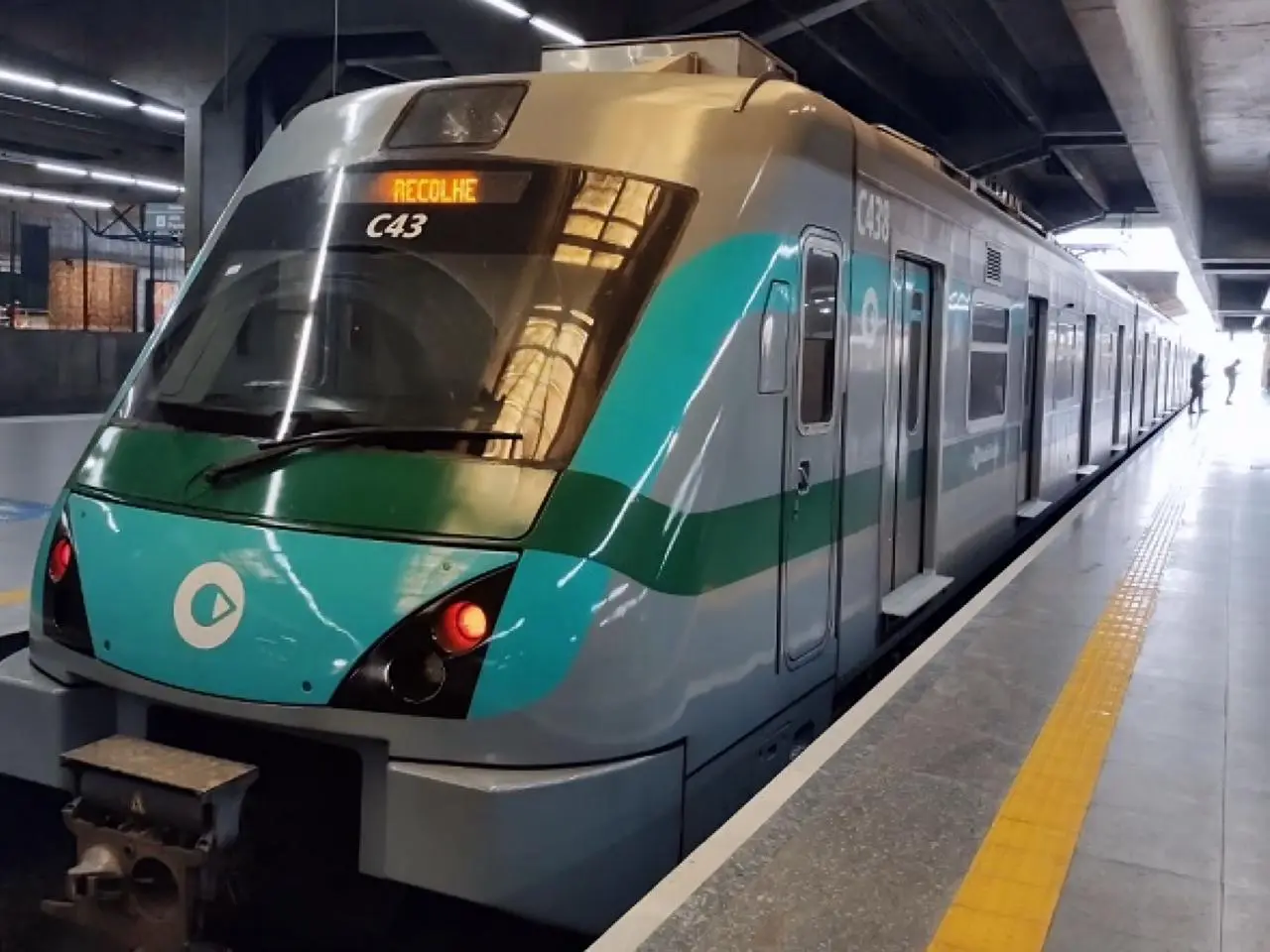 Trem da linha 8-Diamante || Reprodução: CPTM 