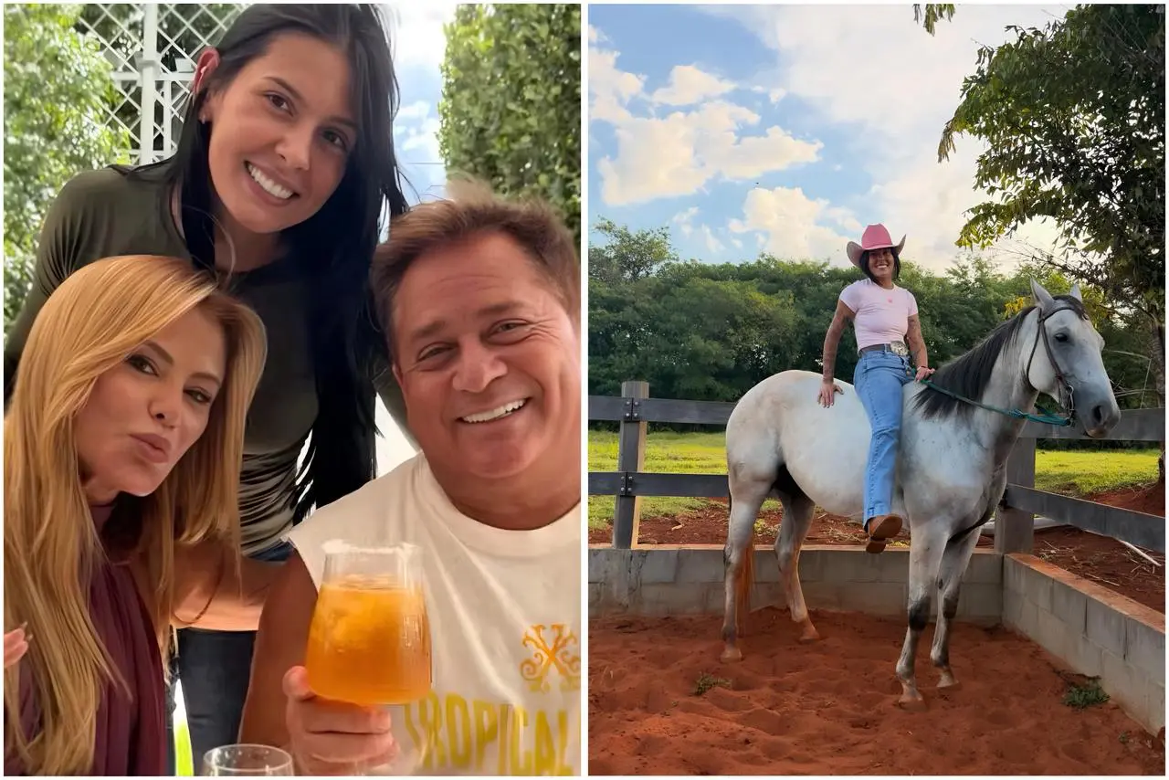 Ana Castela e família de Zé Felipe (Foto: Reprodução/Redes sociais)