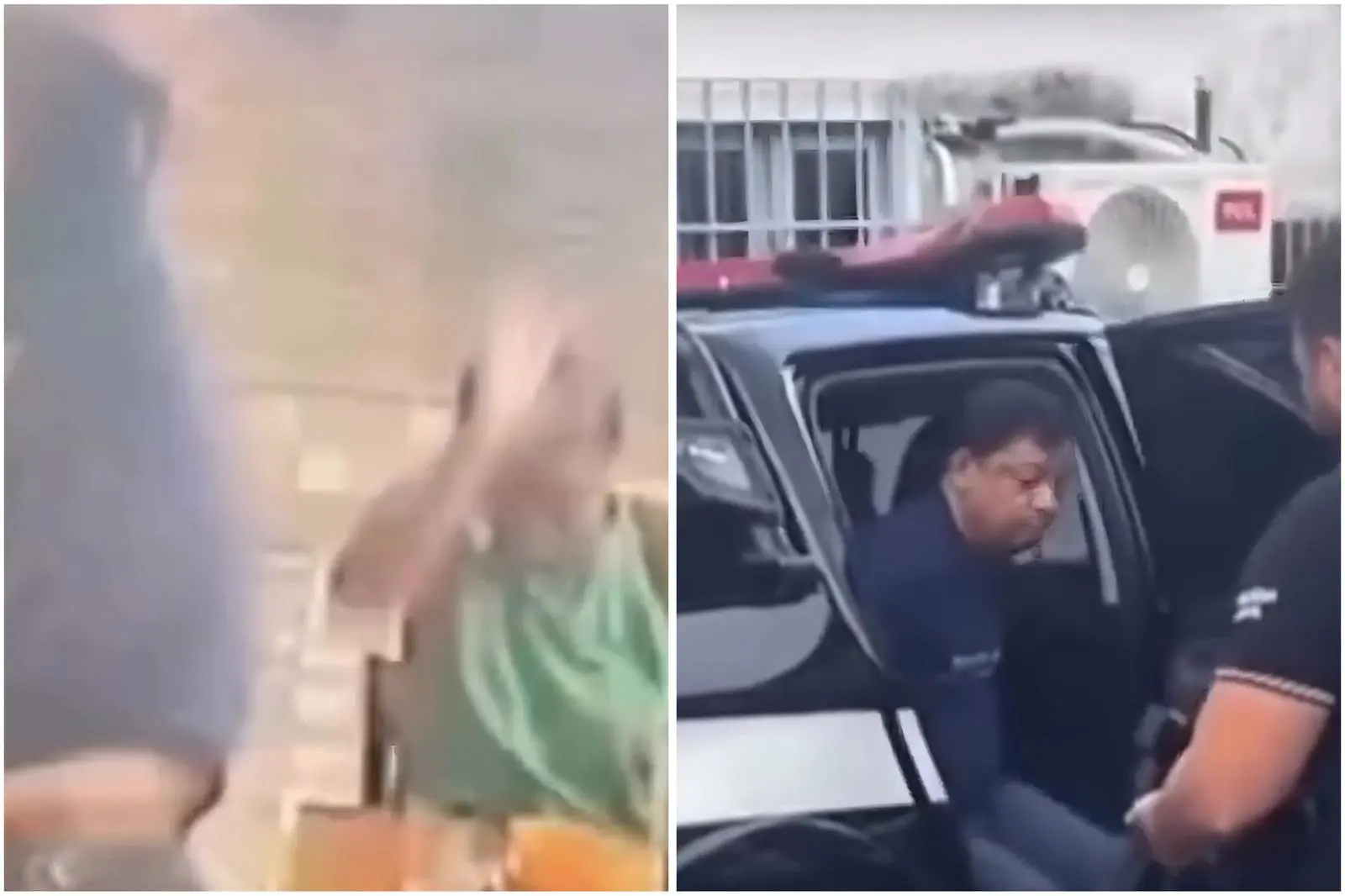 Homem ataca mulher com garrafa de vidro após ser rejeitado em bar (Foto: Reprodução/Redes sociais)