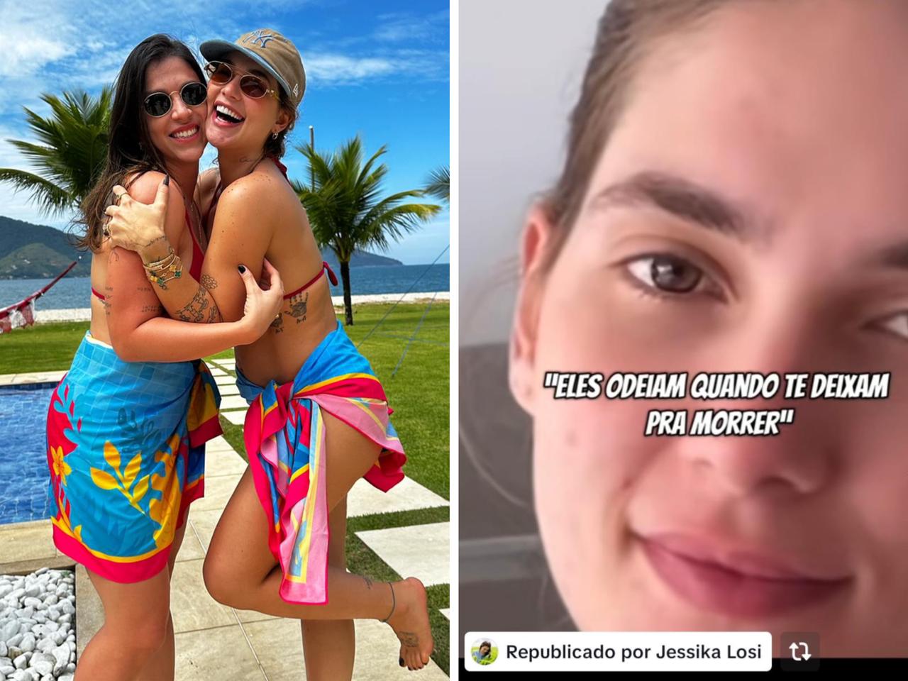 Ex-concunhada de Virginia republica vídeo comparando fases da vida de Virginia || Reprodução: Redes Sociais 