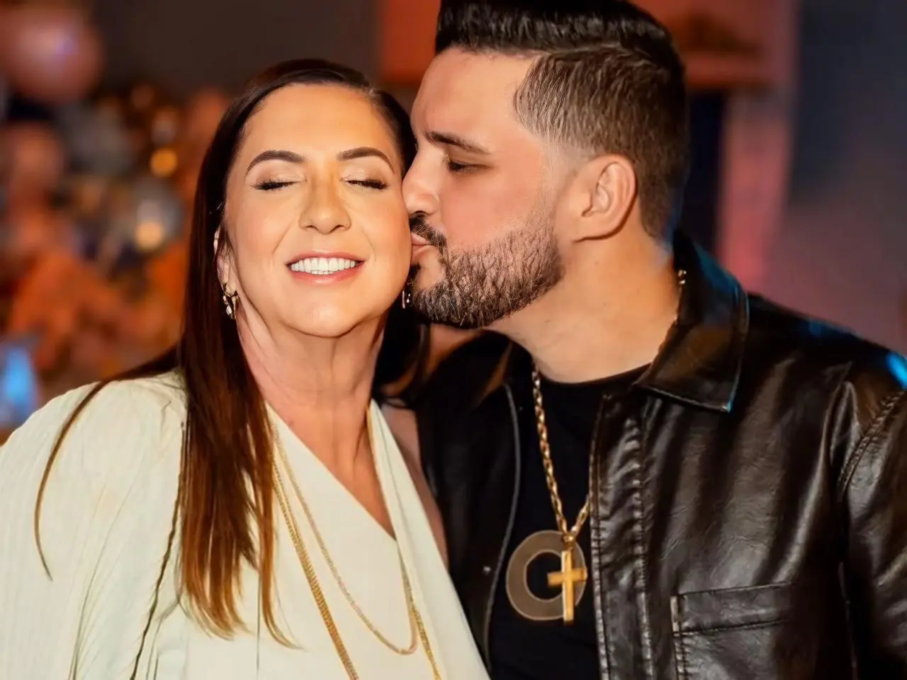 Mãe de Virginia, Margareth Serrão e Danilo Sanfoneiro || Reprodução: Redes Sociais 