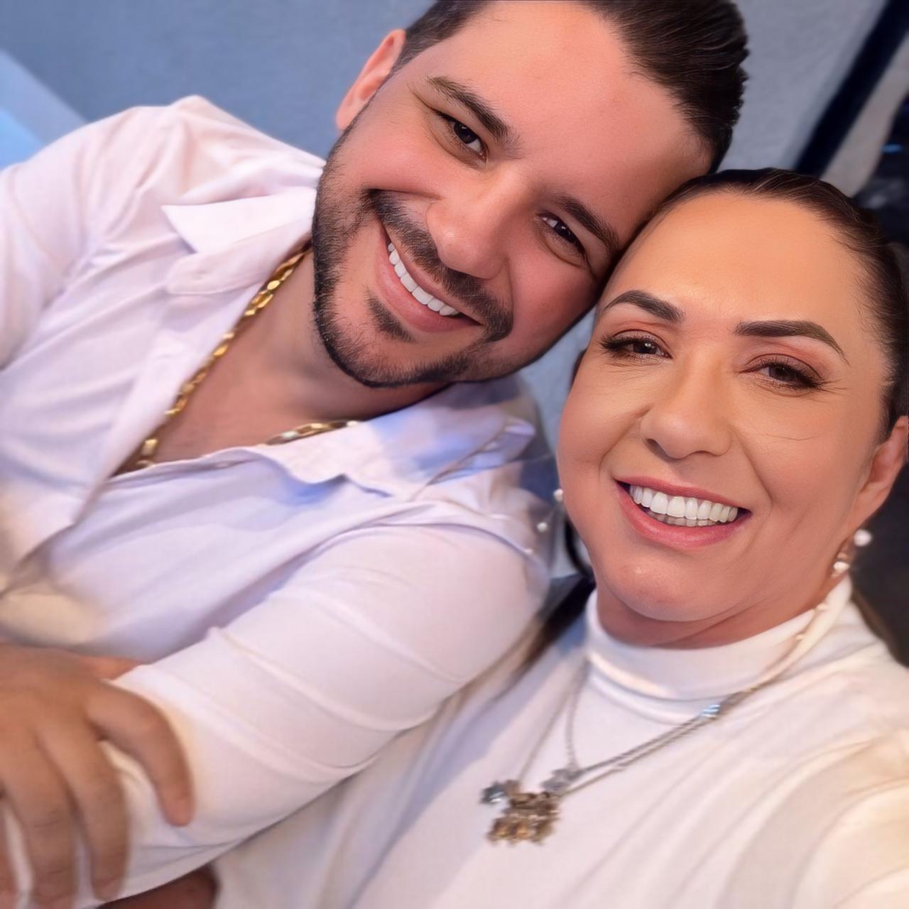 Margareth Serrão e Danilo Sanfoneiro || Reprodução: Redes Sociais 
