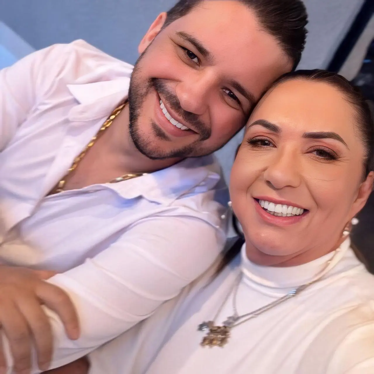 A mãe de Virginia Margareth Serrão e p cantor Danilo Sanfoneiro || Reprodução: Redes Sociais 