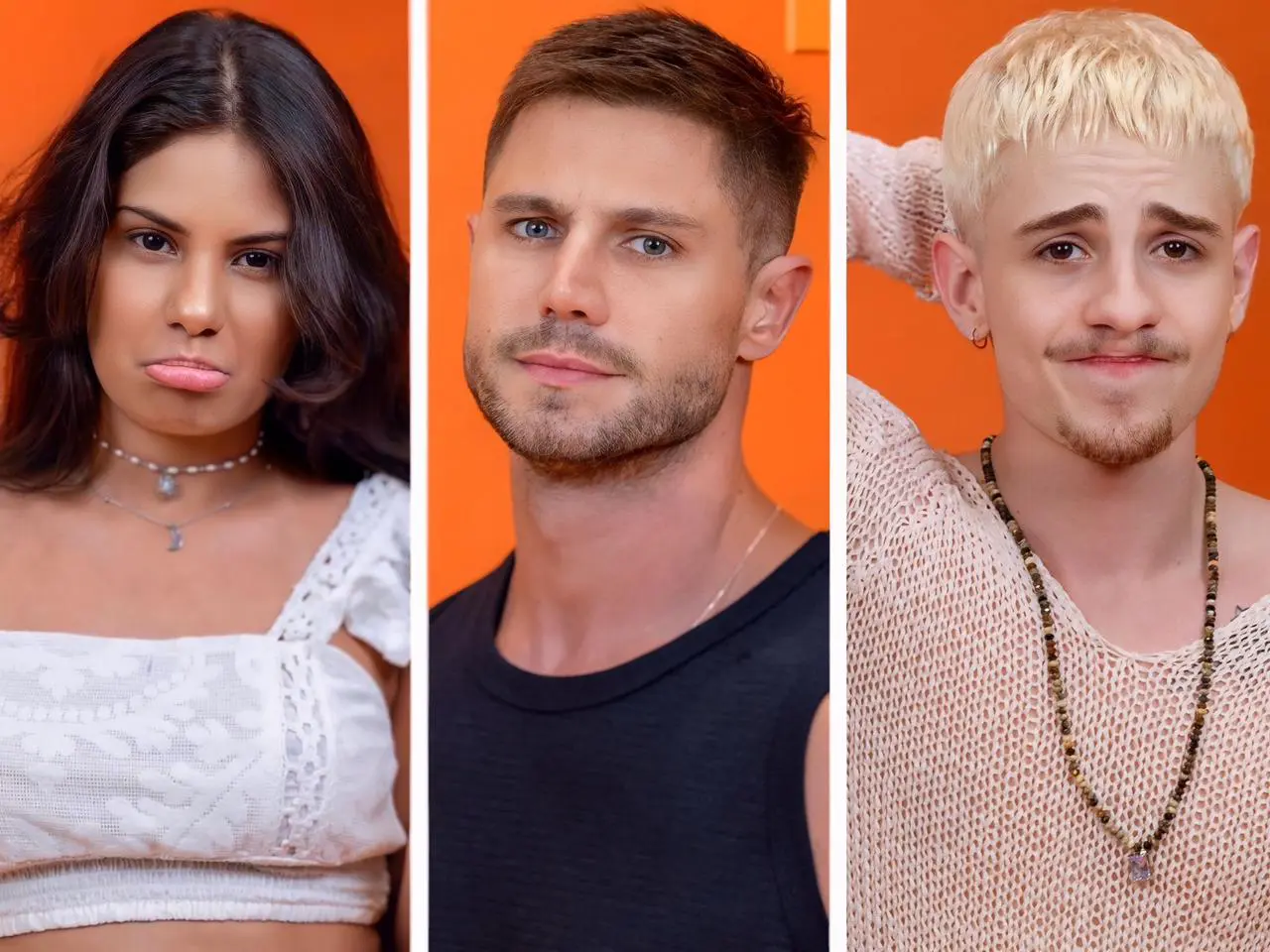 Gabriela, Jonas e Juliano disputam o décimo paredão do BBB 26 || Reprodução: Gshow 