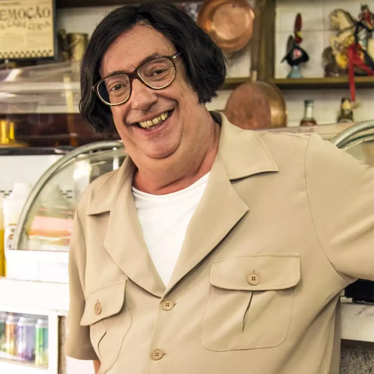 Beiçola recebe alta da UTI e atualiza estado de saúde (Foto: Reprodução TV Globo)