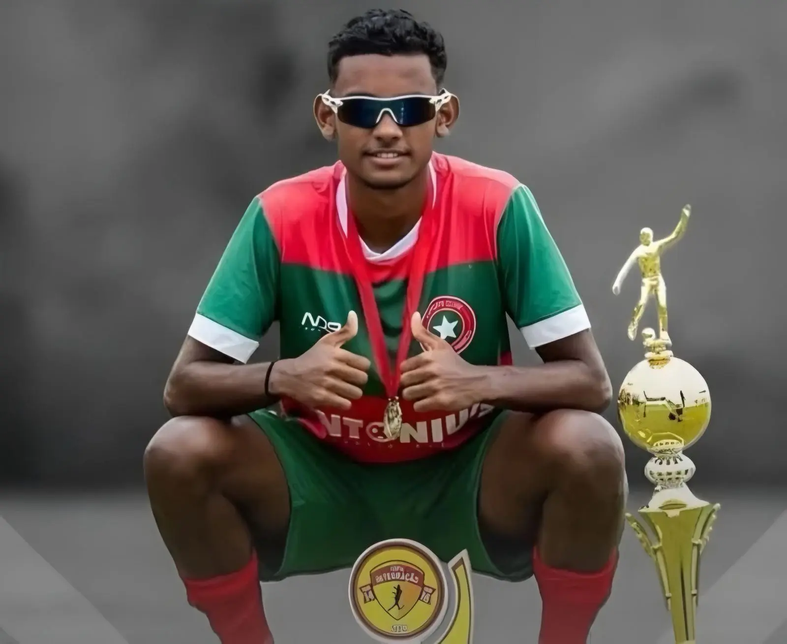 Jogador de 17 anos sofre parada cardíaca em campo (Foto: Reprodução/Redes sociais)