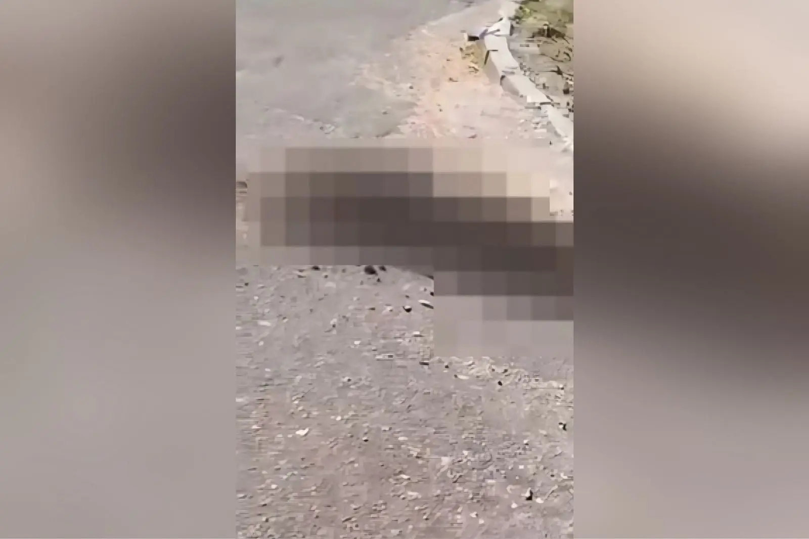 Corpo mutilado é encontrado às margens de canal (Foto: Reprodução)