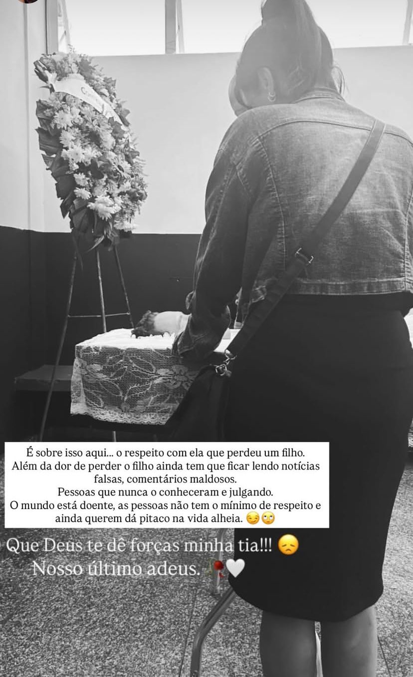 Velório do influenciador Apolo dos Santos - Reprodução: Redes Sociais 