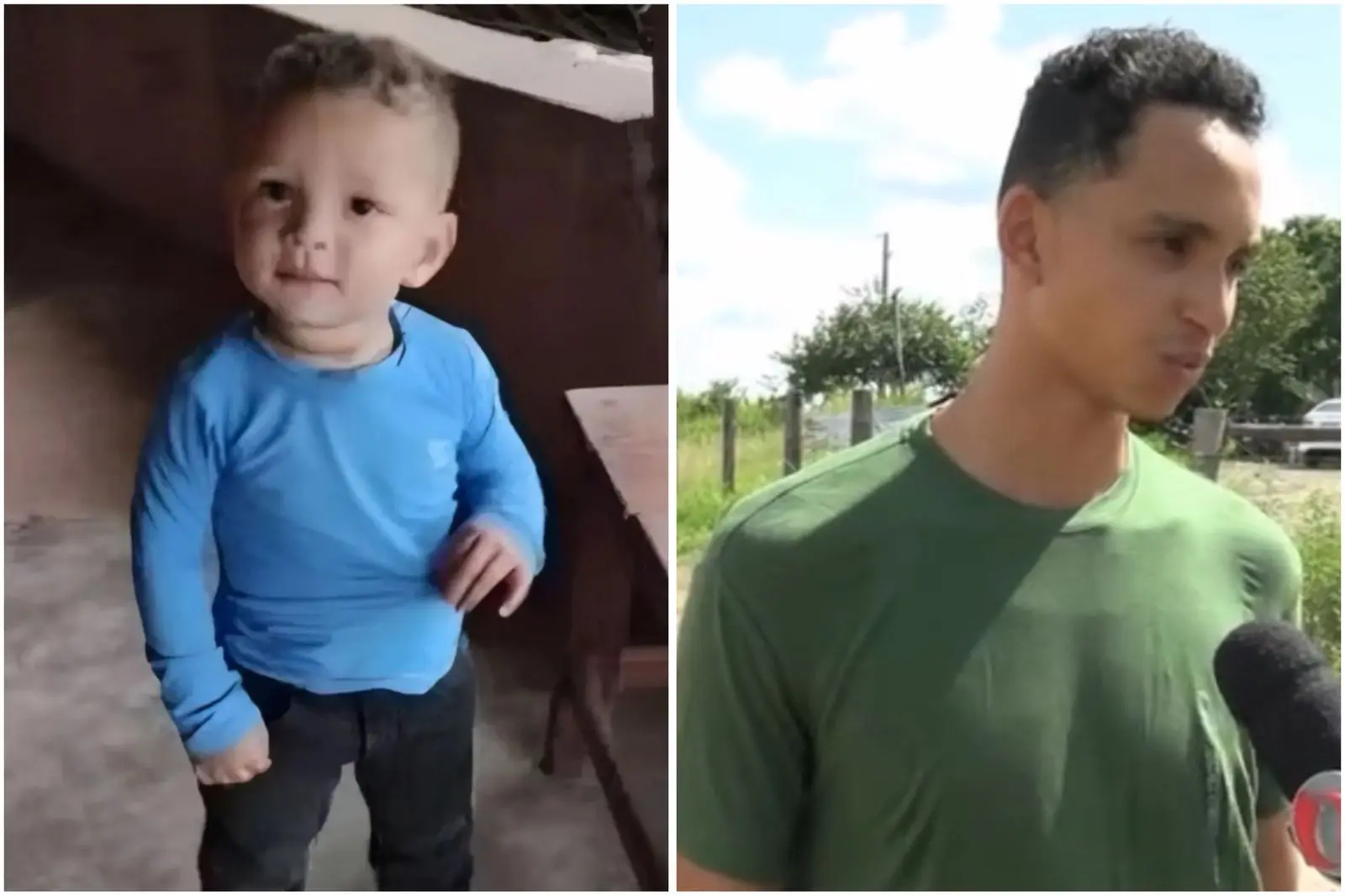Pai de menino de 1 ano desaparecido faz desabafo emocionante  (Foto: Reprodução/Redes sociais)