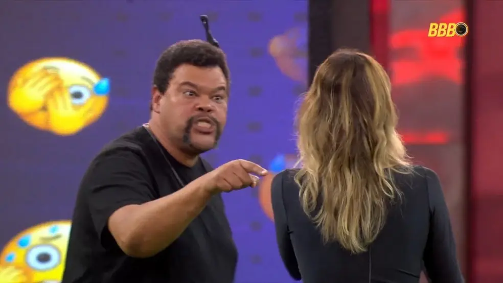Babu 'encara' Ana Paula e leva invertida no BBB 26: 'não tenho medo de homem'. Reprodução: TV GLOBO/GSHOW