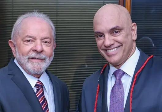 Lula e Moraes se reuniram após vazamento de mensagens