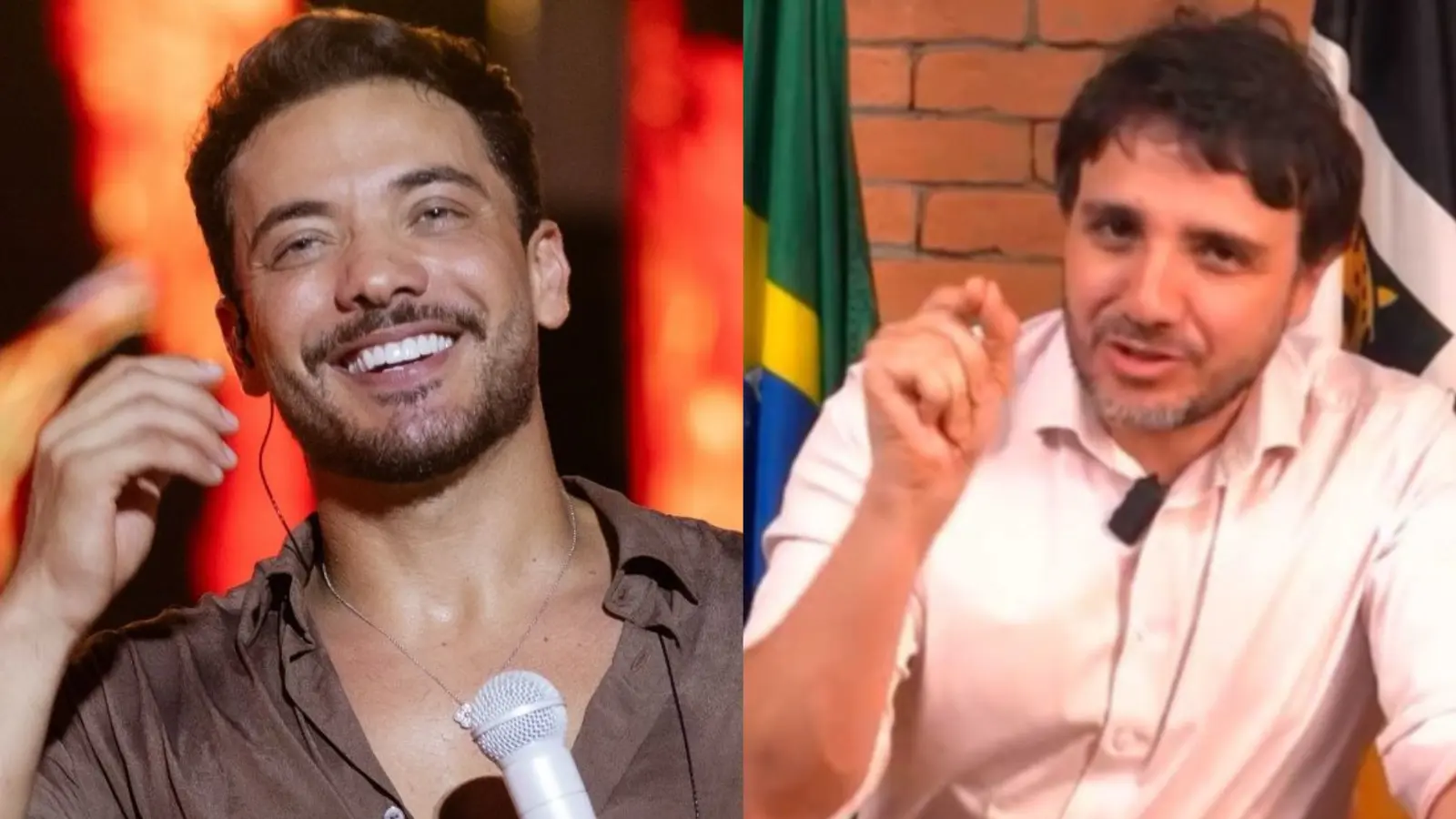 Pré-candidato à presidência promete colocar cantor famoso na cadeia