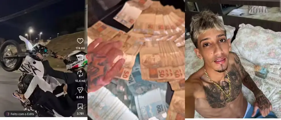 Influenciador 'Drake de BH' é preso com pistola após tentar fugir de blitz (Foto: Reprodução/Redes sociais)