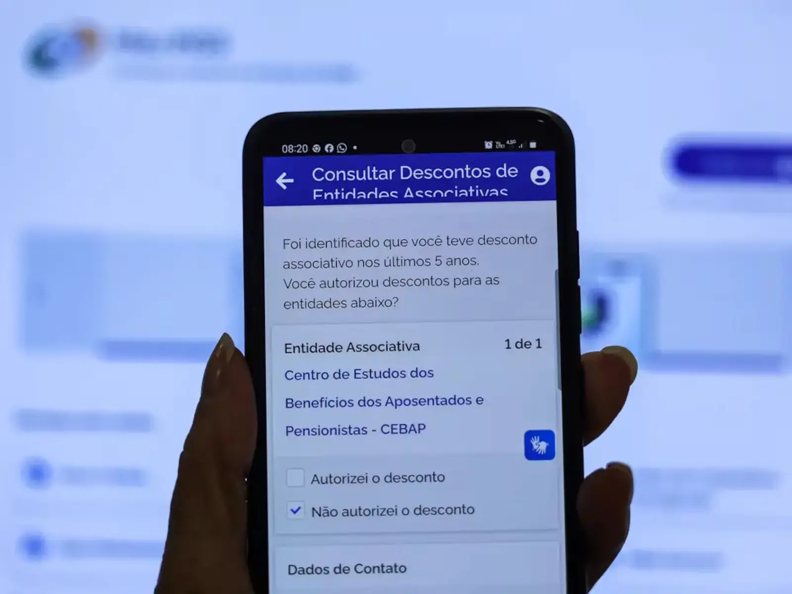 Contestação pode ser feita pelo Meu INSS - Foto: Reprodução/Joédson Alves/Agência Brasil