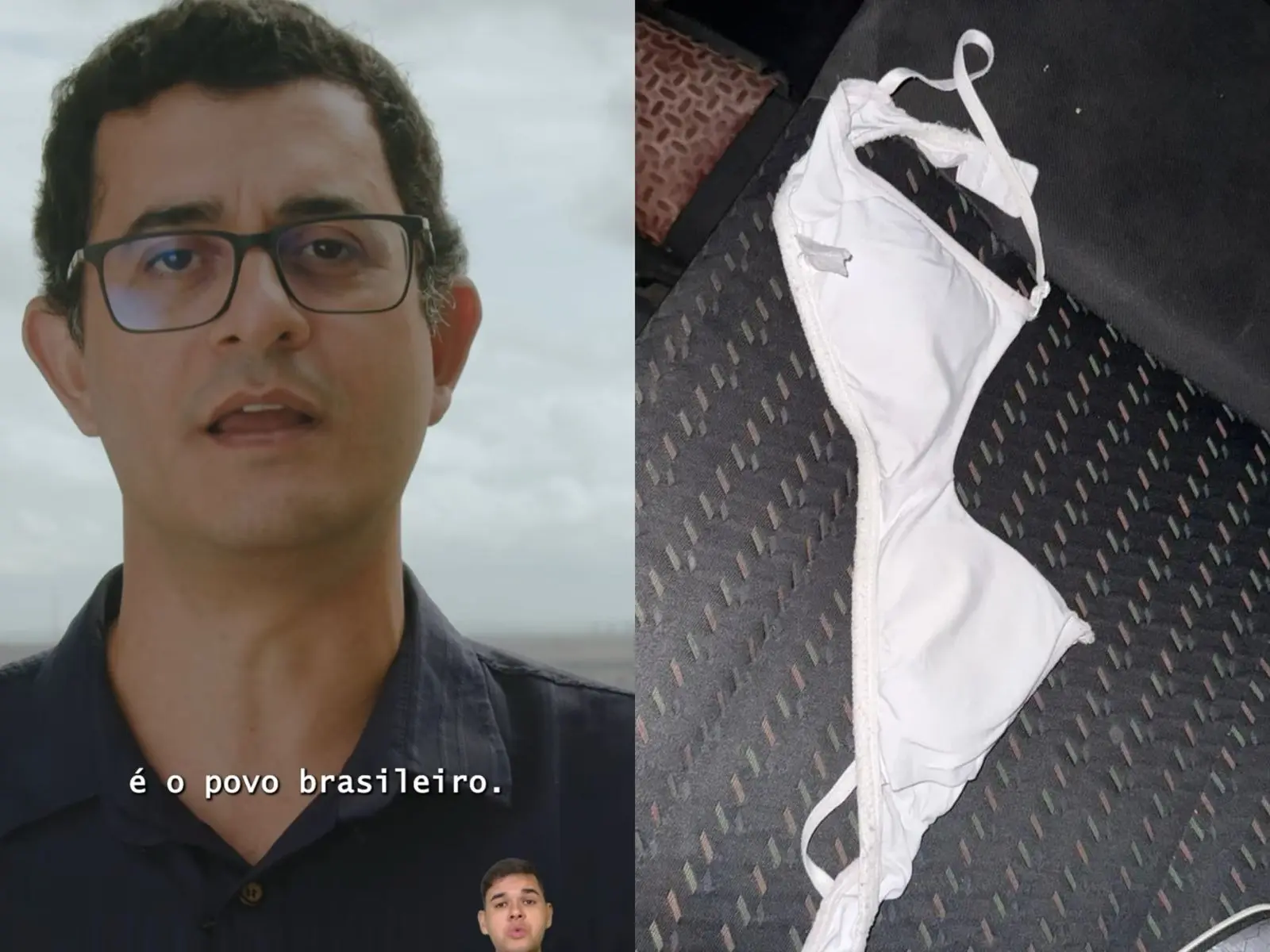 Esposa do presidente de partido expõe traição do marido após encontrar sutiã (Foto: Reprodução)