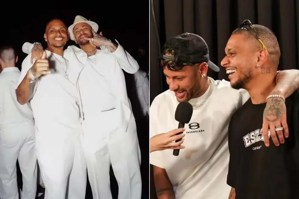Neymar se revolta e defende amigo após comentário polêmico nas redes (Foto: Reprodução/Redes sociais)