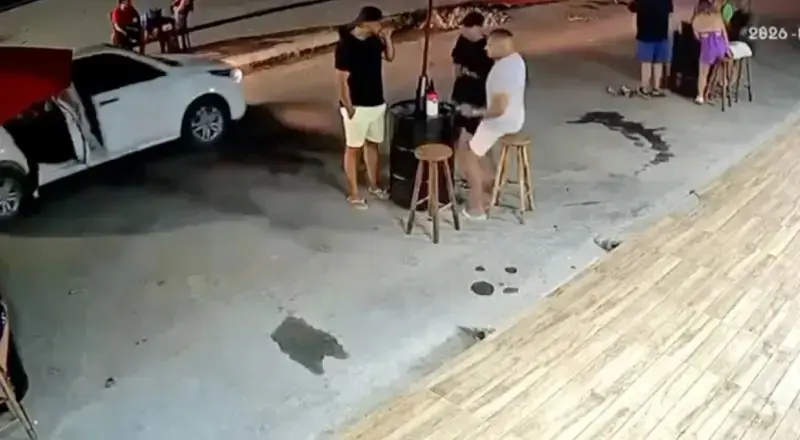 Filho de ex-vereador é executado na porta de bar (Foto: Reprodução/Redes sociais)