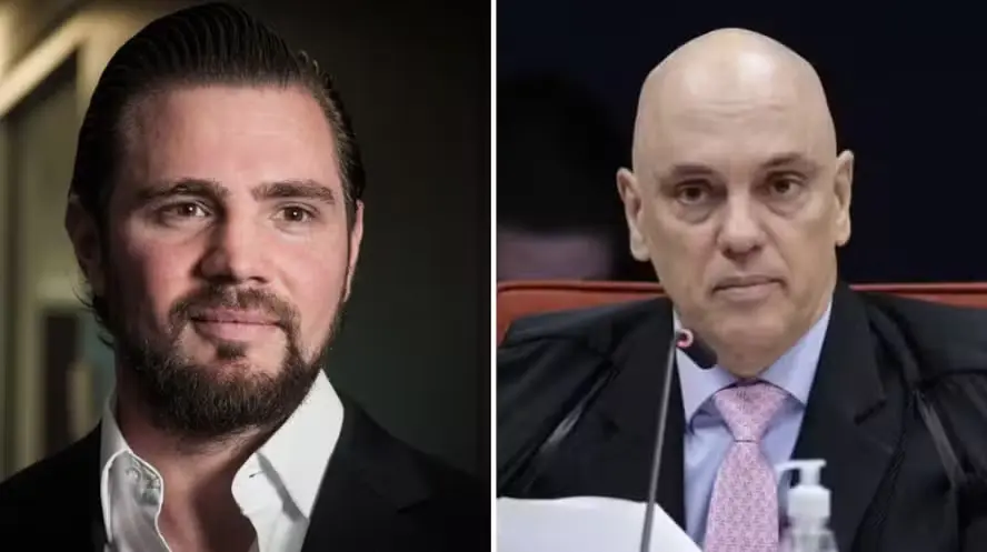 Mensagens entre Vorcaro e Moraes no dia da prisão levantam questionamentos