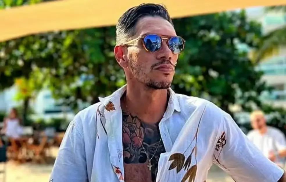 Ronny Hernandes Alves dos Santos foi preso suspeito de agredir mulher por causa de dívida, em Franca (Foto: Redes sociais)