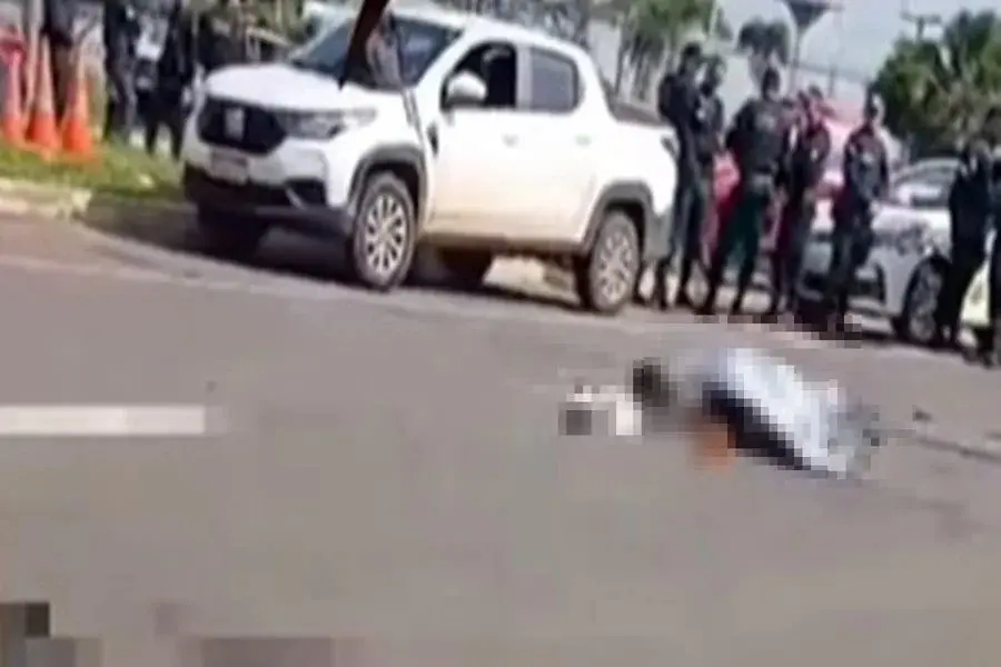 PM viu filha ser morta em acidente (Foto: Reprodução / @qapnoticiasoficial)