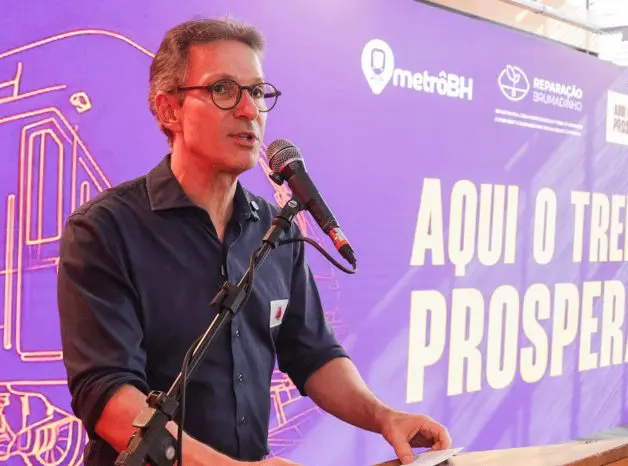 Zema nega ser vice-presidente de Flávio (Foto: Reprodução / Redes Sociais)