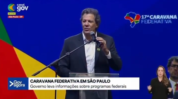 Haddad deixa a Fazenda (Foto: Reprodução)