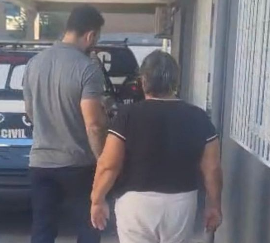 Idosa é acusada de matar a enteada (Foto: Polícia Civil RS)