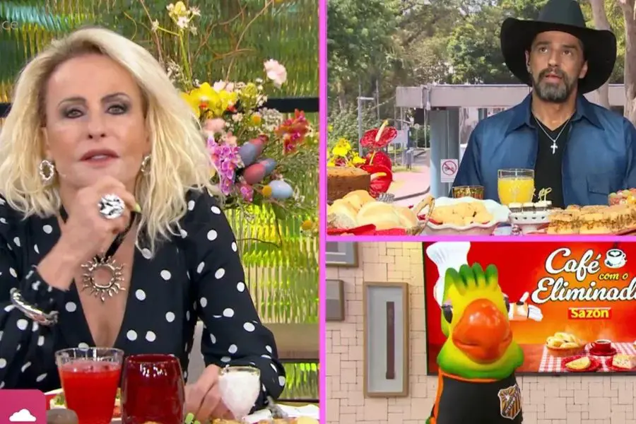 Ana Maria questionou Cowboy (Foto: Reprodução / TV Globo)