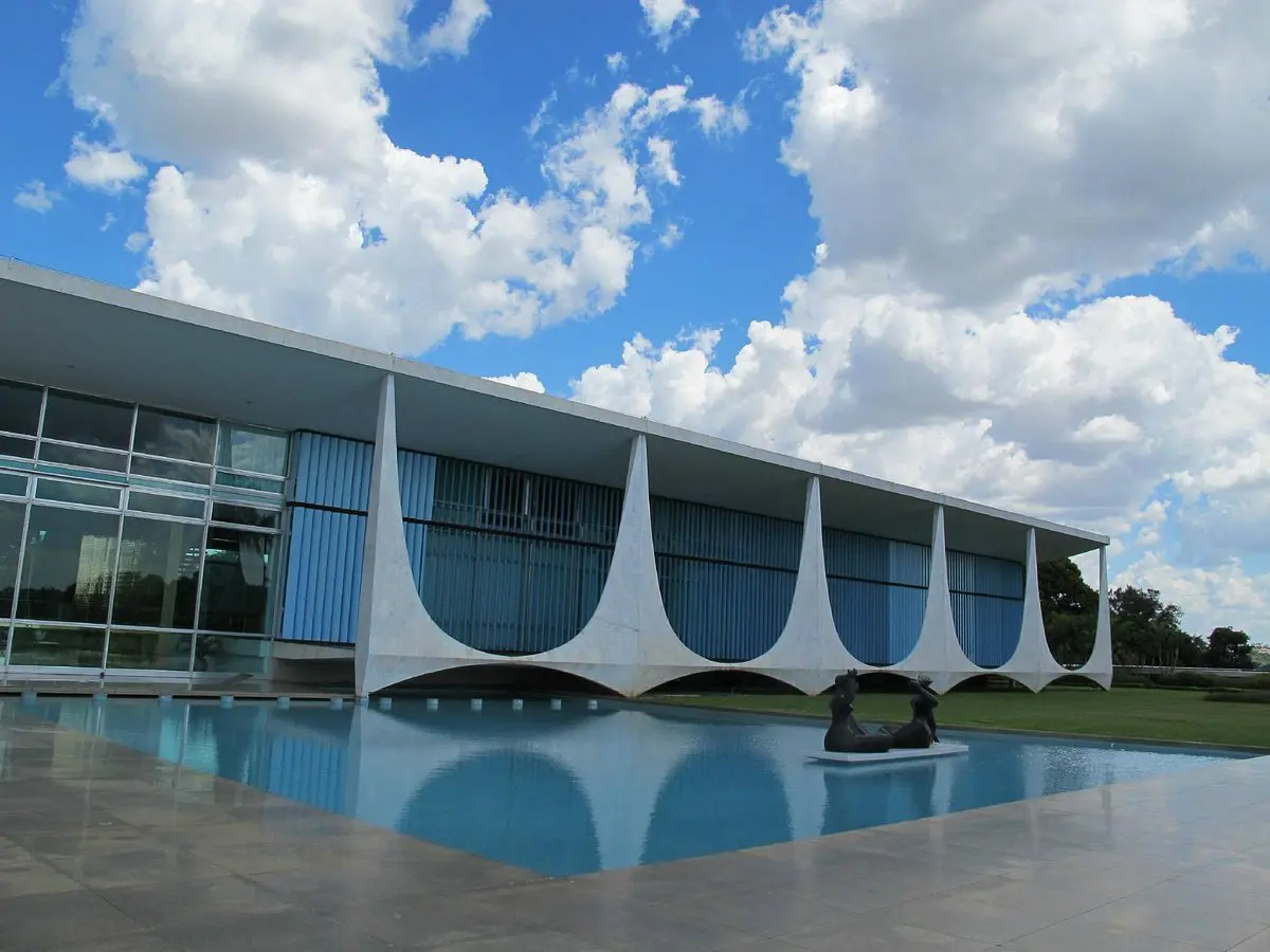 Agente do GSI morreu na entrada de serviço do Palácio da Alvorada, residência oficial da Presidência da República. Foto: Divulgação.
