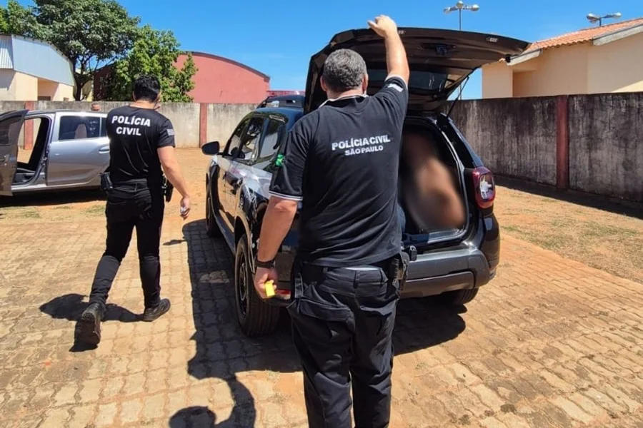Homem é preso em flagrante após enviar cartas com conteúdo ofensivo a mulher || Reprodução: Policia Civil
