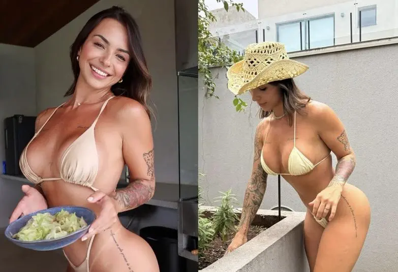 Após ser multada por uso de biquíni em condomínio de SP, Karol Rosalin toma decisão drástica (Foto: Redes Sociais)