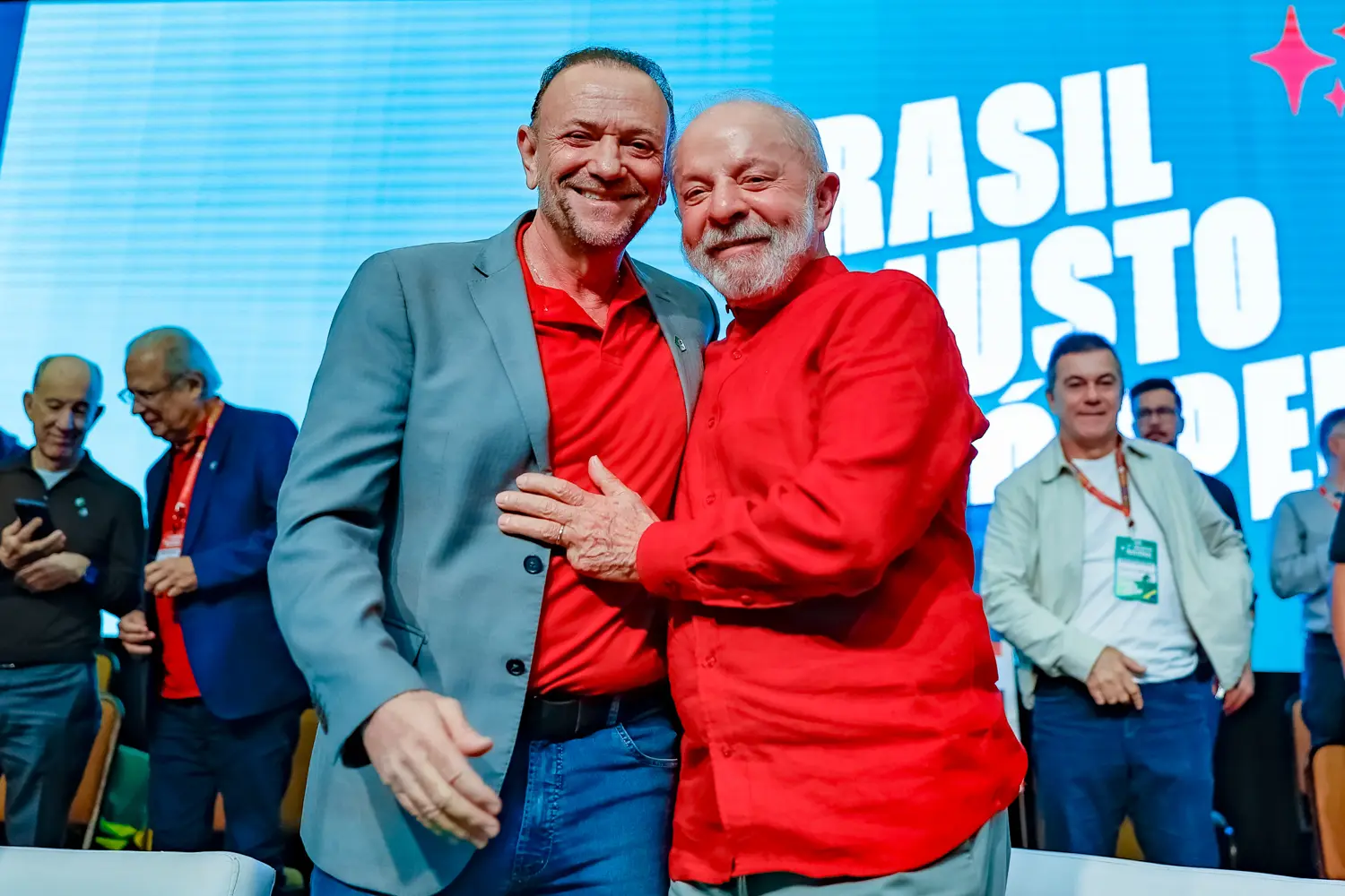 Edinho Silva e Lula (Foto: Reprodução / PT)